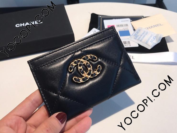 AP1167-6】 CHANEL 19 シャネル 財布 スーパーコピー card holder