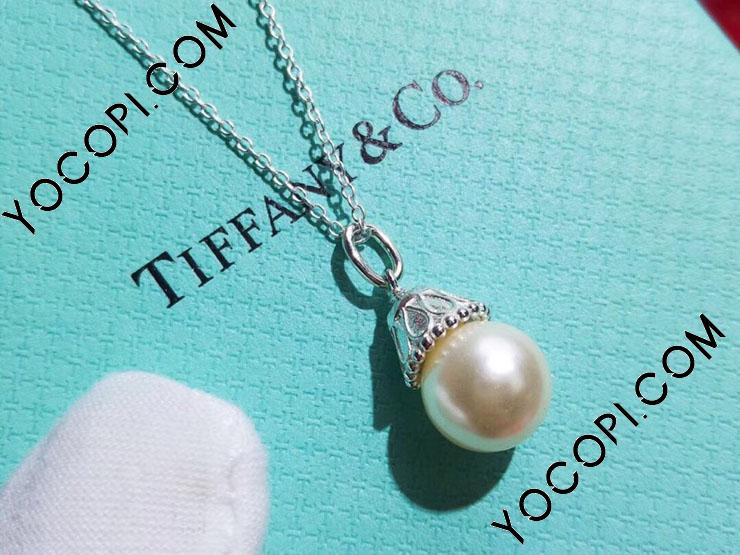 ティファニー パール ネックレス Tiffanyアクセサリー 記念日お