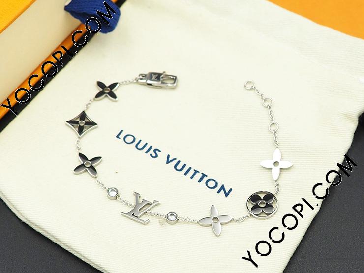 Louis Vuitton MONOGRAM Idylle blossom monogram bracelet, yellow gold and  diamonds (Q95588)