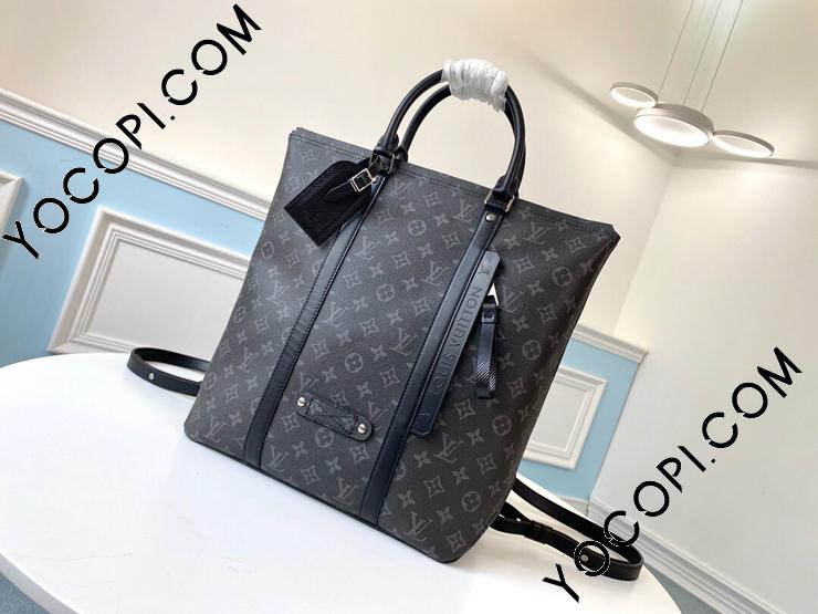 【M45221】 LOUIS VUITTON ルイヴィトン モノグラム・エクリプス バッグ コピー TOTE トート・バックパック メンズ