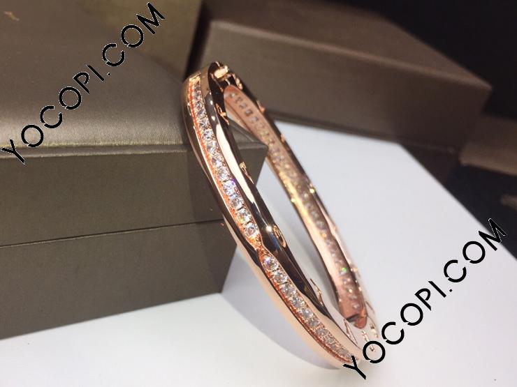 クリス BVLGARIブレスレットピンクゴールド BVLGARI - ブルガリ BVLGARI ブレスレット レディース ブランド