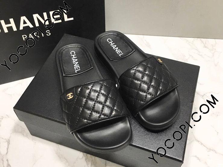 CHANEL フラットシューズ　22.5 シャネル