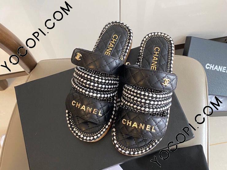 シャネル　サンダル　靴　CHANEL