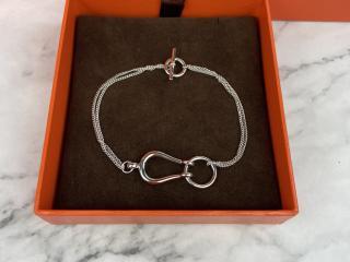 HERMESブレスレット エルメス シェーヌダンクル ブレスレット シルバー