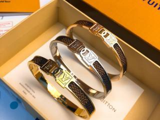 ルイヴィトン ブレスレット ダミエ シルバー、ゴールド、ピンクゴールドを選択可