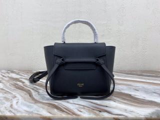 【194263ZVA.38NO】 CELINE N級 セリーヌ バッグ スーパーコピー PICO ピコ ベルトバッグ / グレインドカーフスキン レディース ベルトバッグ 5色可選択 ブラック