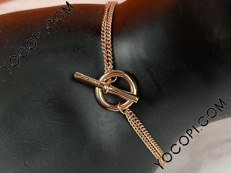 HERMESブレスレット エルメス シェーヌダンクル ブレスレット
