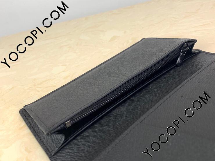 【美品⭐️本物！】 ルイヴィトン ダミエ エベヌ ブラザ ジッピー 長財布 ルイヴィトン財布 長財布 ラウンドファスナー ジッピー