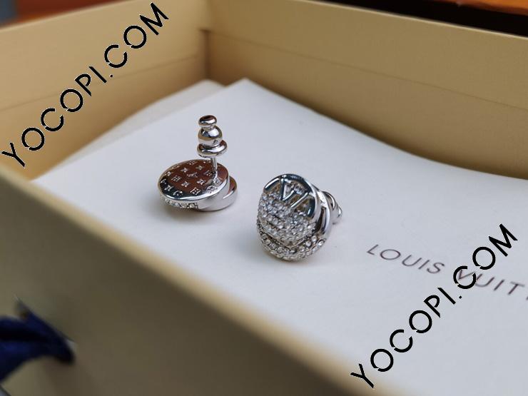 【美品】LOUISVUITTON ピアス　ルイヴィトン　イヤリング ピアス・レディ LV S00｜ルイ・ヴィトン 公式サイト - M01844