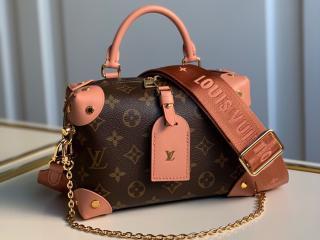 【M45531】 LOUIS VUITTON ルイヴィトン モノグラム バッグ コピー 20新作 PETITE MALLE SOUPLEプティット・マル スープル レディース ショルダーバッグ 2色可選択 ペッシュ
