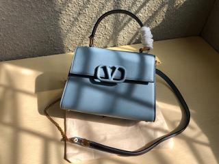 【UW2B0F53KGW07T-2】 VALENTINO N級 ヴァレンティノ バッグ スーパーコピー VSLING Vスリング グレインカーフスキン スモール ハンドバッグ ショルダーバッグ 5色可選択