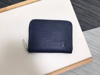 【M60384】 LOUIS VUITTON ルイヴィトン エピ 財布 スーパーコピー ZIPPY ジッピー・コインパース レディース ラウンドファスナー財布 7色可選択 ブルーシャン