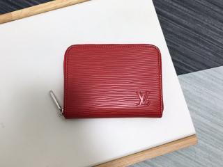 【M60720】 LOUIS VUITTON ルイヴィトン エピ 財布 コピー ZIPPY ジッピー・コインパース レディース ラウンドファスナー財布 7色可選択 コクリコ