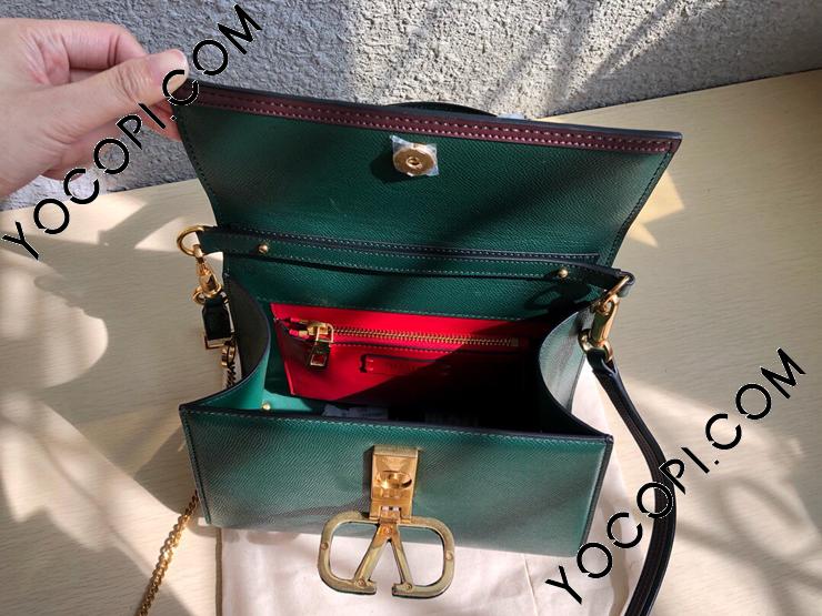 Valentino☆セール☆Vスリング グレインカーフ ハンドバッグ Vスリング グレインカーフスキン スモール ハンドバッグ for