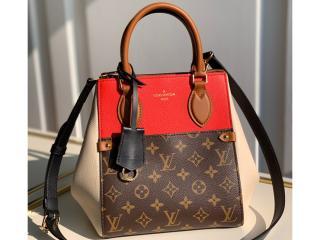 【M45389】 LOUIS VUITTON ルイヴィトン モノグラム バッグ コピー 20新作 FOLD TOTE フォールド・トート PM レディース ショルダーバッグ 2色可選択