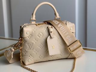 【M45394】 LOUIS VUITTON ルイヴィトン バッグ コピー 20新作 PETITE MALLE SOUPLE プティット・マル スープル レディース ショルダーバッグ 2色可選択 クレーム