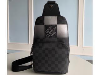 N40403】 LOUIS VUITTON ルイヴィトン ダミエ・グラフィット バッグ ...