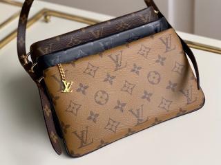 【M45412】 LOUIS VUITTON ルイヴィトン モノグラム・リバース バッグ コピー 20新作 ポシェット・LV3 レディース ショルダーバッグ