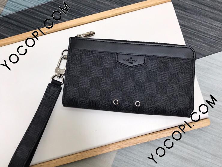 N60379】 LOUIS VUITTON ルイヴィトン ダミエ・グラフィット 長財布