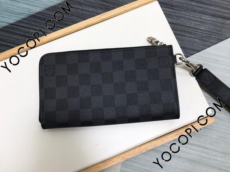 N60379】 LOUIS VUITTON ルイヴィトン ダミエ・グラフィット 長財布