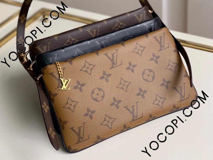 【M45412】 LOUIS VUITTON ルイヴィトン モノグラム・リバース バッグ コピー 20新作 ポシェット・LV3 レディース