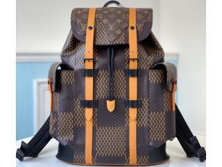 【N40358】 LOUIS VUITTON ルイヴィトン ダミエ・エベヌ バッグ スーパーコピー CHRISTOPHER 20新作 クリストファー PM メンズ バックパック