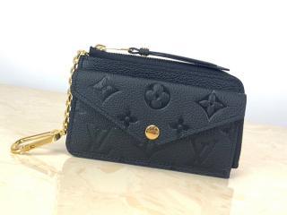 【M69421】 LOUIS VUITTON ルイヴィトン モノグラム・アンプラント 財布 スーパーコピー 20新作 ポルト カルト・レクト ヴェルソ レディース 二つ折り財布 2色可選択 ノワール