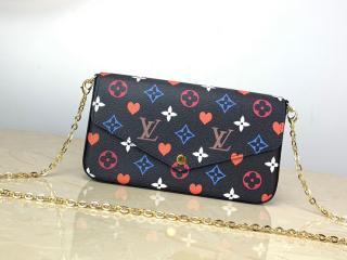 【M80232】 LOUIS VUITTON ルイヴィトン モノグラム バッグ コピー 20新作 FÉLICIE POCHETTE ポシェット・フェリシー レディース ショルダーバッグ