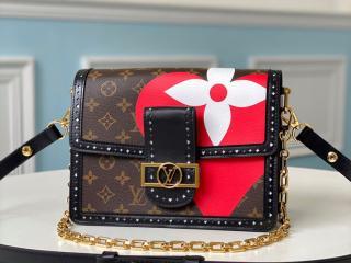 【M57448】 LOUIS VUITTON ルイヴィトン モノグラム バッグ スーパーコピー 20新作 DAUPHINE ドーフィーヌ MM レディース ショルダーバッグ