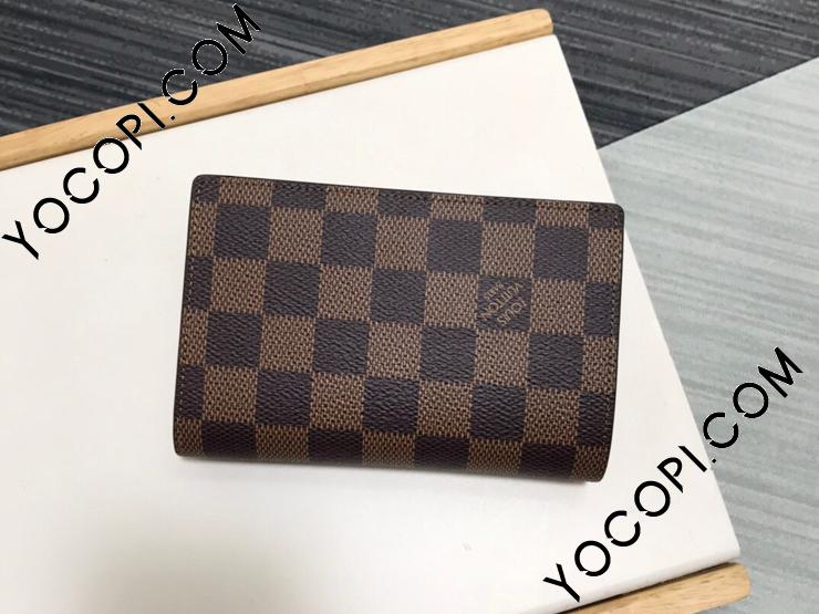 N60380】 LOUIS VUITTON ルイヴィトン ダミエ・エベヌ 財布 スーパー 