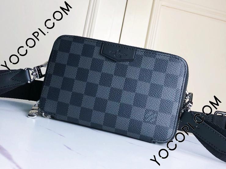 N60418】 LOUIS VUITTON ルイヴィトン ダミエ・グラフィット バッグ 