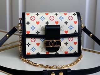 【M57463】 LOUIS VUITTON ルイヴィトン モノグラム バッグ コピー 20新作 DAUPHINE ドーフィーヌ MM レディース ショルダーバッグ