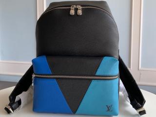 【M30735】 LOUIS VUITTON ルイヴィトン タイガ バッグ コピー 20新作 DISCOVERY ディスカバリー・バックパック PM メンズバッグ 2色可選択 Blue