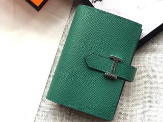 【bearn01】 Hermes エルメス ベアン 財布 スーパーコピー ヴォー・エプソン Epsom Bearn mini ミニ財布 二つ折り財布 18色可選択