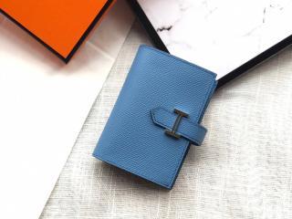 【bearn08】 Hermes エルメス ベアン 財布 スーパーコピー ヴォー・エプソン Epsom Bearn mini ミニ財布 二つ折り財布 18色可選択