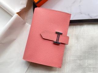 【bearn15】 Hermes エルメス ベアン 財布 コピー ヴォー・エプソン Epsom Bearn mini ミニ財布 二つ折り財布 18色可選択