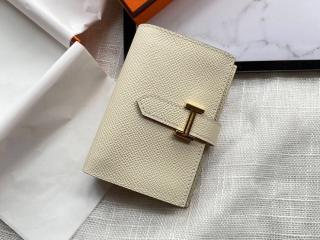 【bearn16】 Hermes エルメス ベアン 財布 スーパーコピー ヴォー・エプソン Epsom Bearn mini ミニ財布 二つ折り財布 18色可選択