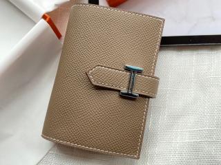 【bearn17】 Hermes エルメス ベアン 財布 コピー ヴォー・エプソン Epsom Bearn mini ミニ財布 二つ折り財布 18色可選択