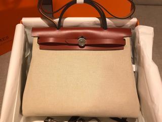 【herbag31-6】 Hermes エルメス バッグ コピー Herbag Zip 31 bag ハンドバッグ ショルダーバッグ 9色可選択