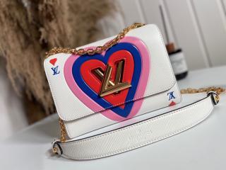 【M57460】 LOUIS VUITTON ルイヴィトン エピ バッグ スーパーコピー 20新作 TWIST ツイスト PM レディース ショルダーバッグ