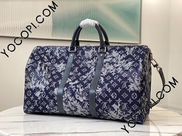 Louis Vuitton Womens Keepall Bandouliere 50 Monogram Canvas M44166