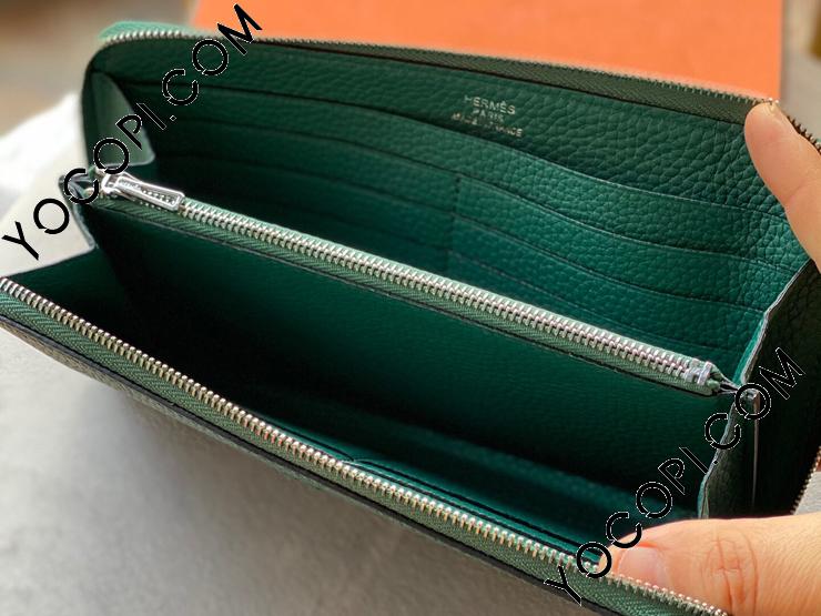Azap05 Hermes エルメス アザップ 長財布 スーパーコピー Azap レディース メンズ用 ラウンドファスナー財布 11色可選択 エルメス 財布 エルメスコピー ブランドコピー優良店