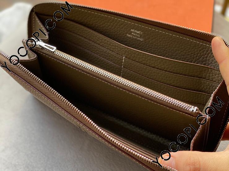 azap10】 Hermes エルメス アザップ 長財布 コピー Azap