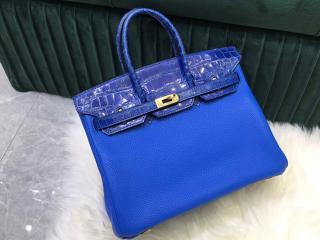 【touchbk03】 Hermes エルメス バッグ コピー Birkin25 Touch バーキン25 タッチ クロコダイル 二ロティカス ショルダーバッグ 10色可選択