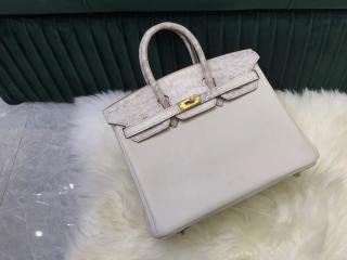 【touchbk09】 Hermes エルメス バッグ コピー Birkin25 Touch バーキン25 タッチ クロコダイル 二ロティカス ショルダーバッグ 10色可選択
