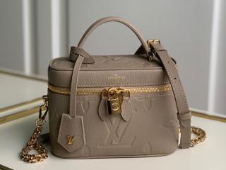 【M45608】 LOUIS VUITTON ルイヴィトン モノグラム・アンプラント バッグ コピー 21新作 VANITY ヴァニティ PM レディース ショルダーバッグ 2色可選択 トゥルトレール