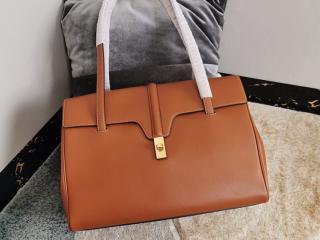 【194043CR4-3】 CELINE N級 セリーヌ バッグ コピー SOFT ラージ ソフト16バッグ / スムースカーフスキン レディース ハンドバッグ 5色可選択