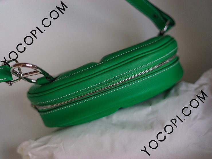 お出かけに♪【HERMES】エルメス Banane In-the-Loop バッグ Hermès In-the-Loop Banane Belt Bag Swift Gris Pâle