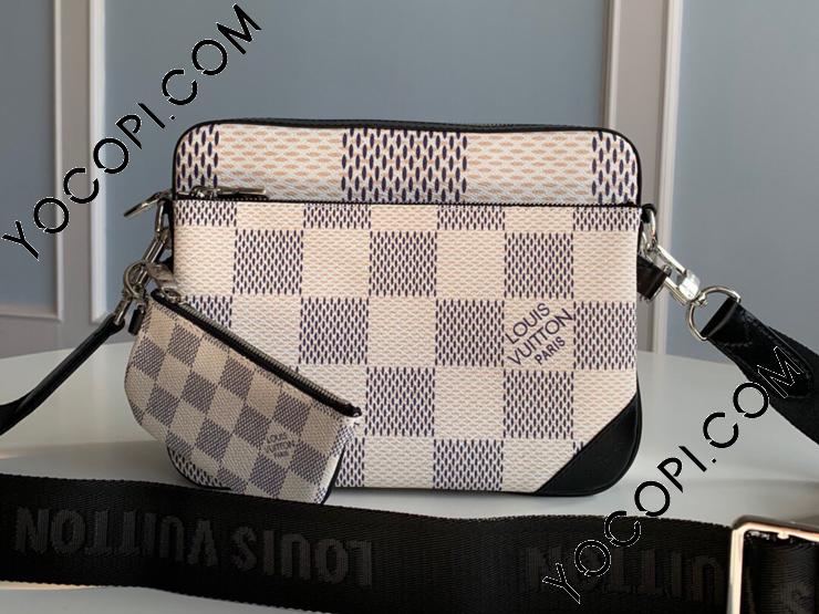 【N50027】 LOUIS VUITTON ルイヴィトン ダミエ・グラフィット バッグ スーパーコピー 21新作 TRIO トリオ