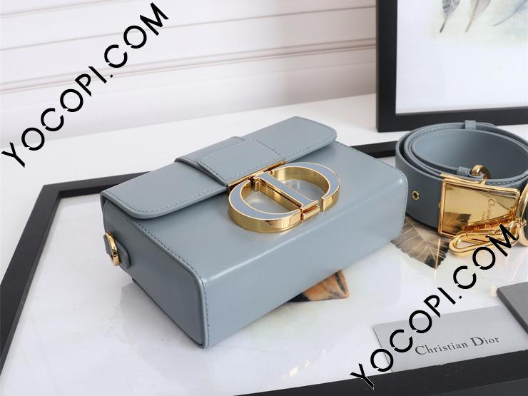 ★Dior★30 Montaigne バッグ ボックスカーフスキン Christian Dior Black Calfskin Leather 30 Montaigne Box Bag